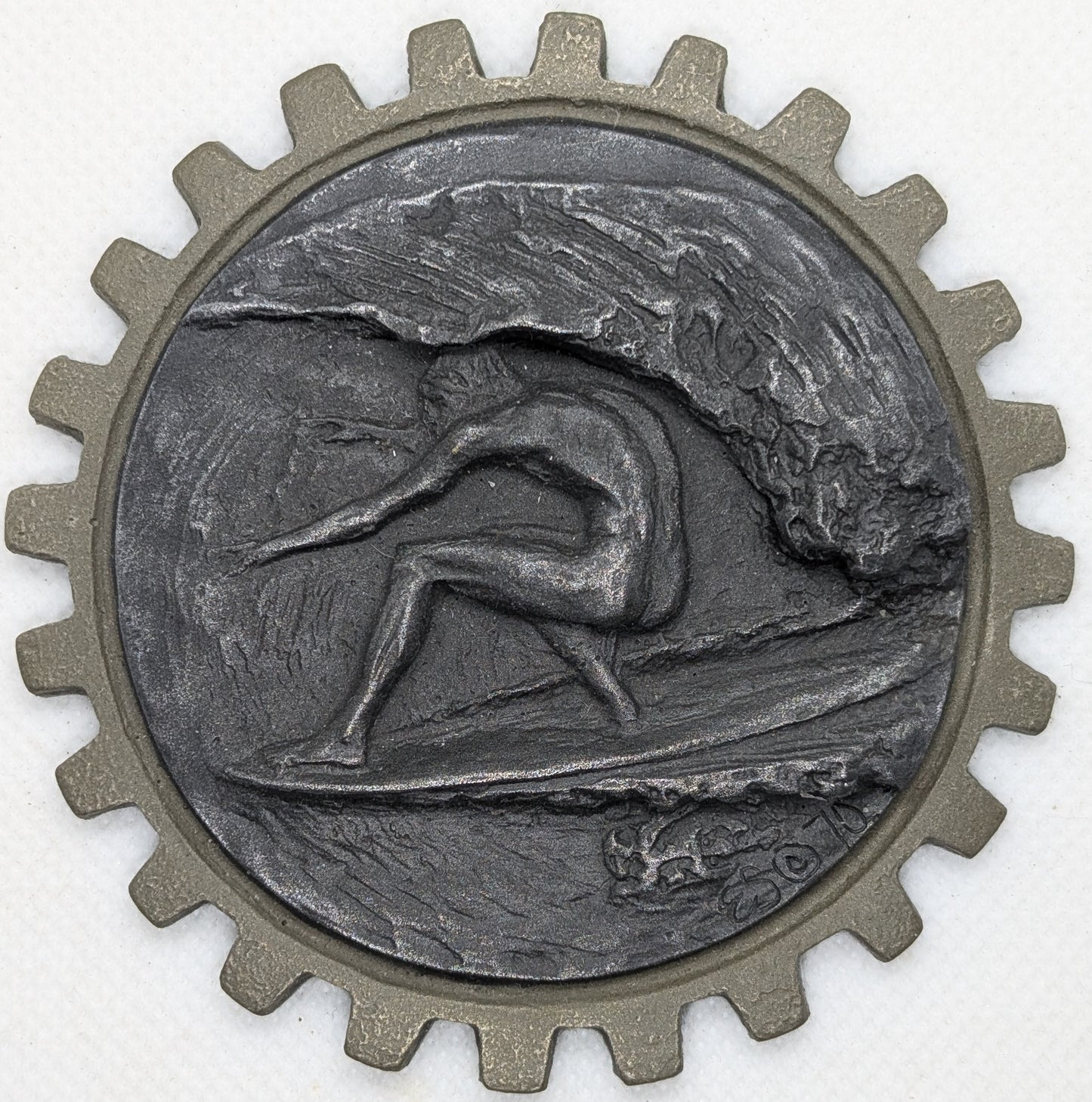 Surf Award Medallion "Tube Rider" - Bumper Sticker